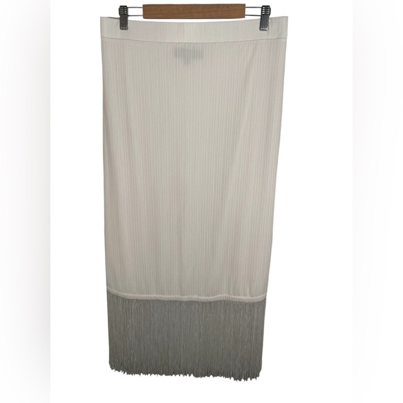 ELOQUII Fringe Skirt NWT Size 28 - Picture 3 of 12